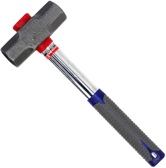 망치 빠루 도끼 함석가위 공구 고무 해머 팩 단조팩 캠핑용품, 13. 부강돌망치(파이프자루) 중, 1개, 13. 부강돌망치(파이프자루) 중