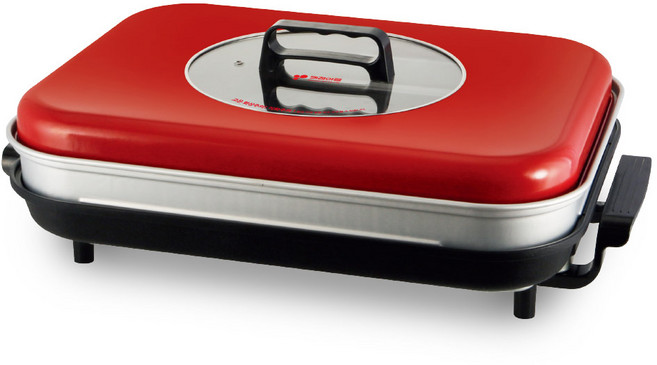 키친아트 잔치팬＆찜기 전기그릴, KSJ-6242EP