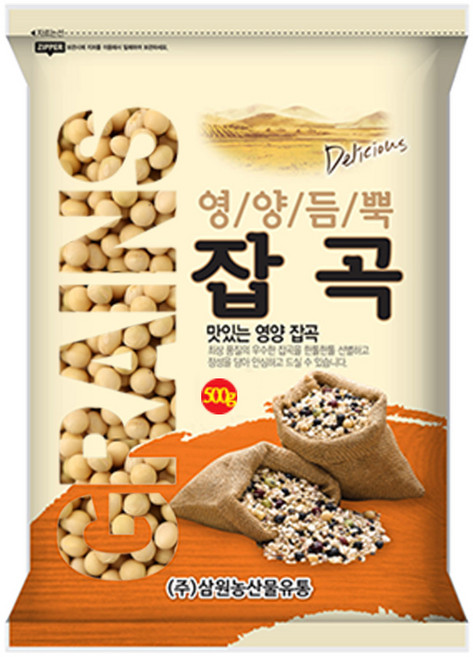 [삼원농산] 국내산 백태 500g - 2025년산 햇 메주콩, 1개