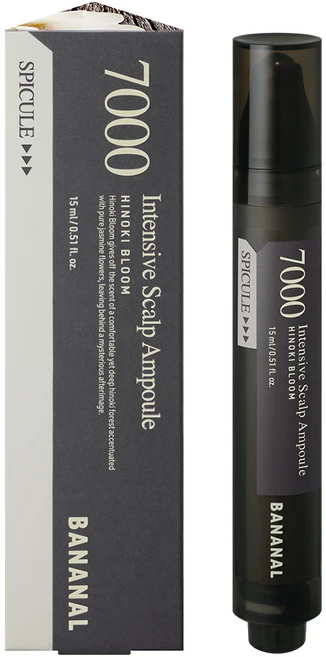 바나날 인텐시브 스칼프 앰플 7000ppm 히노키 블룸, 1개, 15ml - 쿠팡