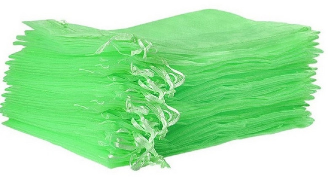 푸트로랩 다용도 과수 과일 봉지 봉투 그물망 100매, 10x15cm