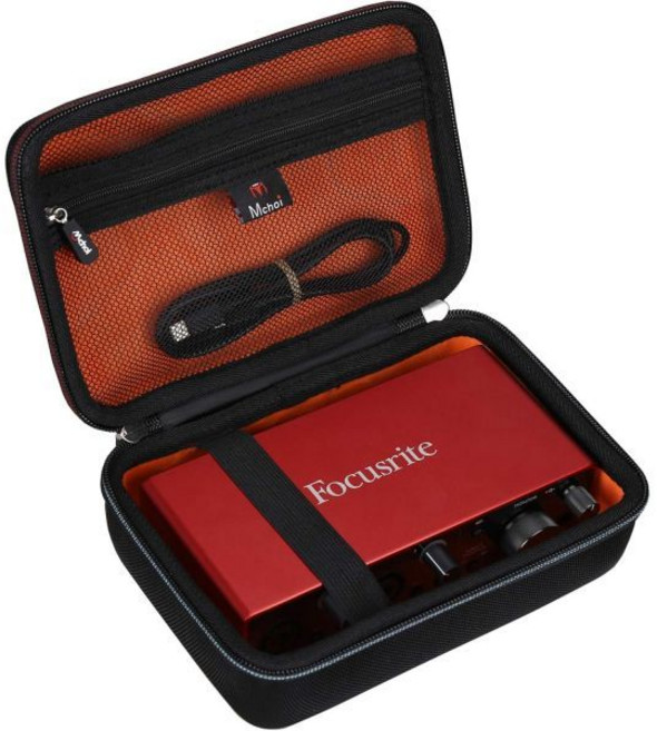 포커스라이트 스칼렛 2i23세대 USB 오디오 인터페이스와 호환되는 Mchoi 하드 EVA 여행용 케이스 전용, 2i2-New Version