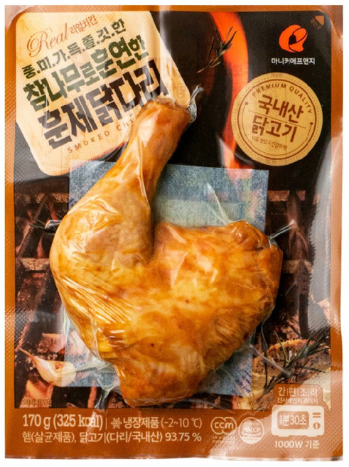 마니커 훈제닭다리 170g x 1개