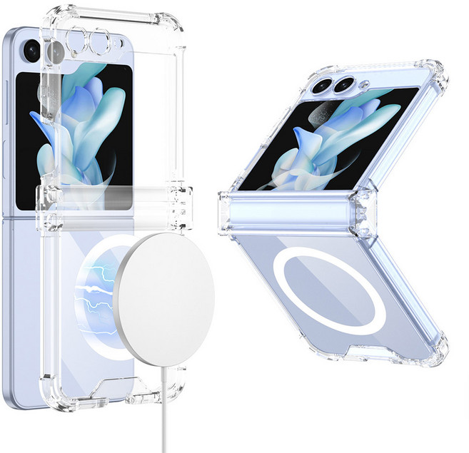 이케미 힌지보호 맥세이프 클리어핏 휴대폰 케이스