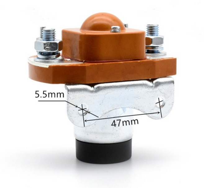 MZJ-200A DC24V 전기 자동차 용 접촉기 지게차 배터리 트랙터 윈치 모터 1NO 정상 개방, 06 72V, 01 빠른