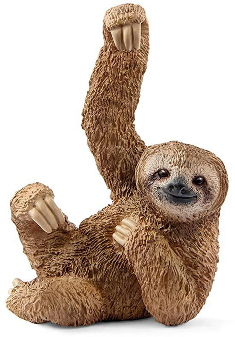 Schleich Wild Life - 5.1cm(2인치) 나무늘보 장난감 피규어 - 남아 및 여아용 야생 동물 장난감 - 만 3세 이상 아동용 정글 피규어, Classic Edition