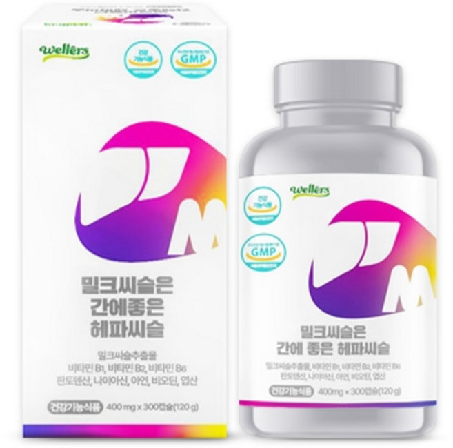 비타민 아연 엽산 비오틴 판토텐산 나이아신 (10개월) 밀크씨슬은 간에 좋은 헤파씨슬[스마트세일즈], 5개, 120g