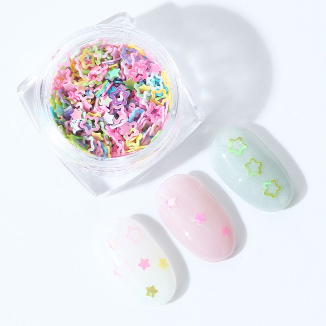 백억언니 키치별 스팽글 네일글리터, 1개, 키치별 (G218)