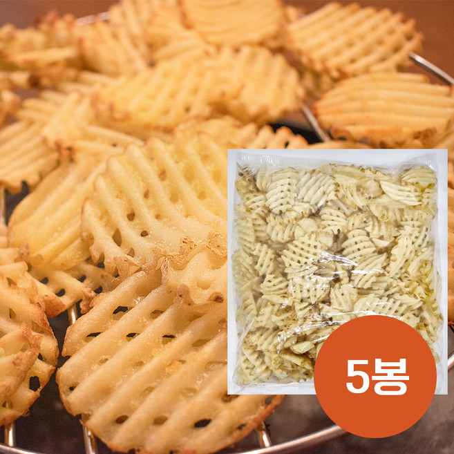 와플프라이 /맥케인 감자튀김 벌집감자, 5개, 2.04kg