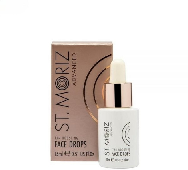 St. Moriz Advanced Pro 래디언트 글로우 탠 부스팅 페이셜 세럼 0.51fl OZ, 1개, 15ml