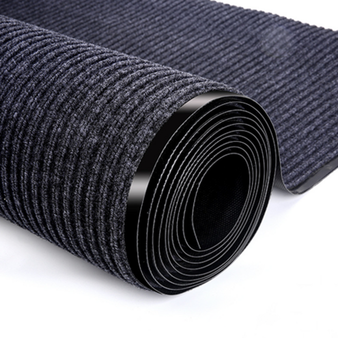 롤 카페트매트 업소용 현관 베란다 바닥 신발장 미끄럼방지 발 매트 고무 발판, 카페트매트(비규격) - 그레이, 폭 90cm x 1m, 그레이, 1개
