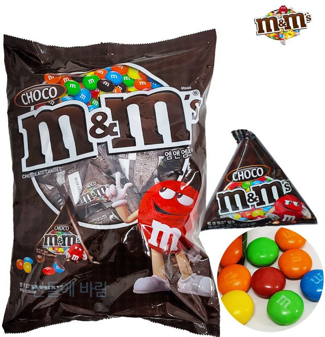 엠앤엠즈 피라미드 밀크 초콜릿 945g 약70봉 초코볼, 70개