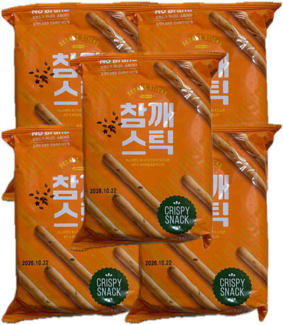 노브랜드 참깨스틱 187 g, 5개, 187g