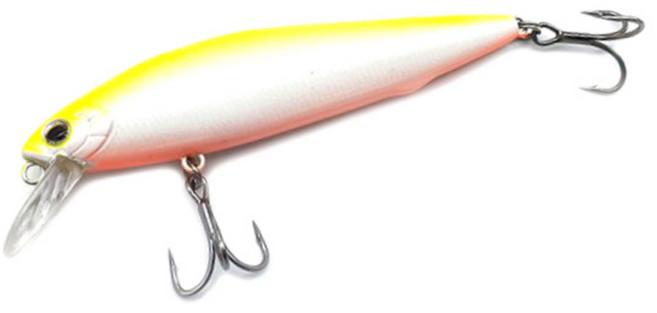 리틀 쏘가리 미노우 65ss 배스 강준치 꺽지 루어낚시, 1개, 7g, 옐로우백