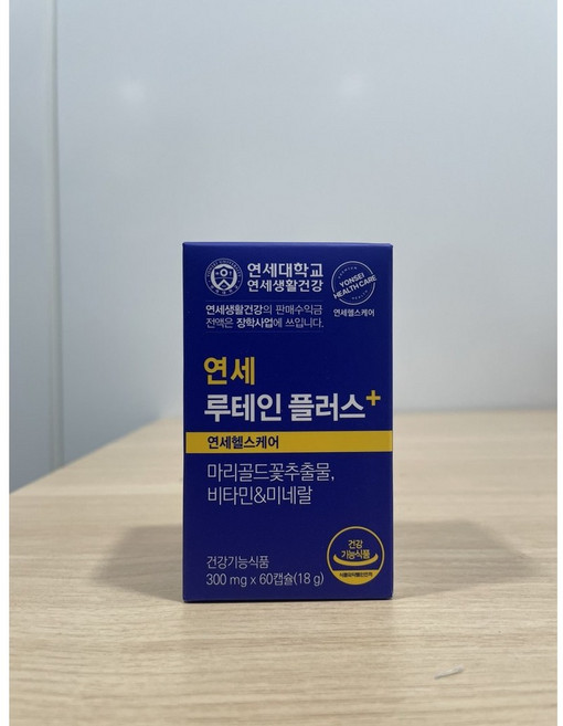 연세생활건강 루테인 플러스 영양제, 60정, 1개