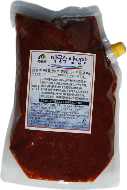 선데이모닝프레쉬 막국수양념장 2kg, 1개