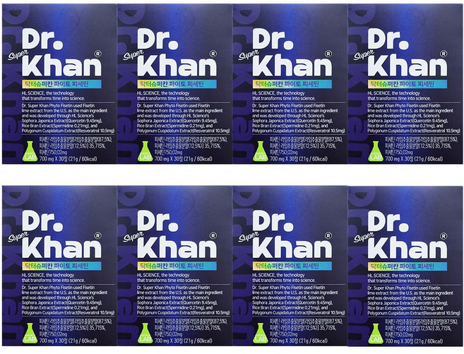 닥터슈퍼칸 파이토피세틴 700mg 30정 8박스 zc, 1개