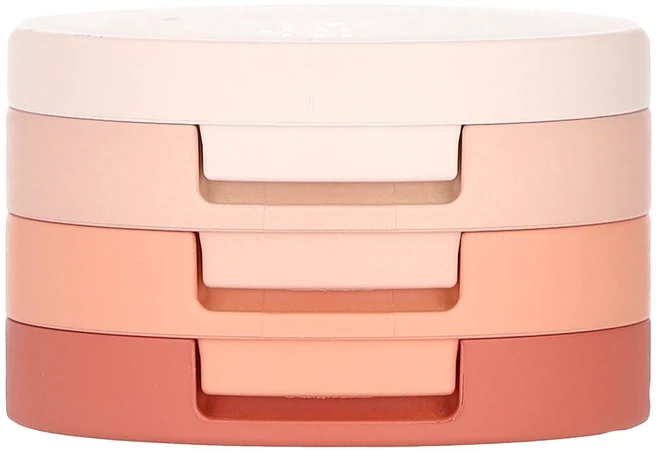 Kaja Beauty Bento 바운시 크롬 쉬머 & 매트 아이섀도 트리오 피치 매들린 16개입 4.1g(0.14oz) Kaja (카자), Kaja, Beauty Bento, 바운시 크롬 쉬머, 1개 - 쿠팡