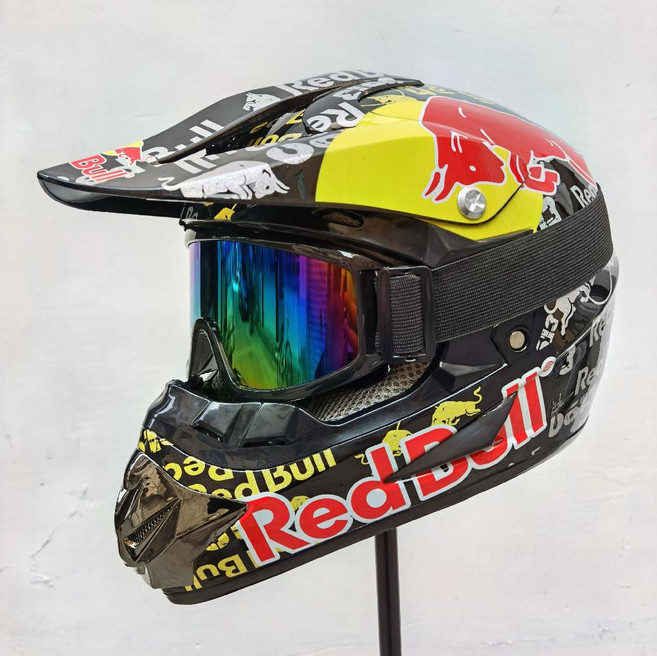 오프로드 바이크 헬멧 전문가용 풀페이스 경량 MTB 내구성 높은 하이바 VIRTUE, S, T.레드폭스