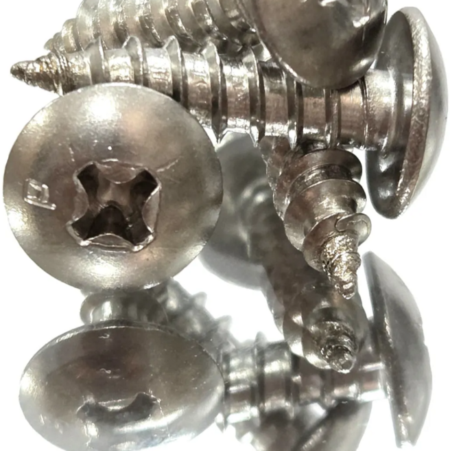 스텐 1종 태핑 나사 M4 트러스 우산 둥근 머리, M4X45mm 200개