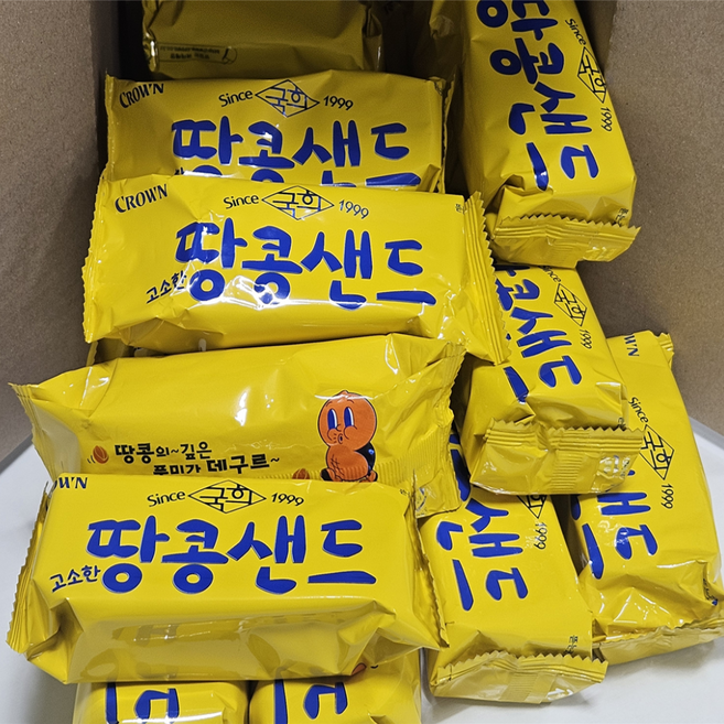 국희 고소한 땅콩샌드, 47g, 18개