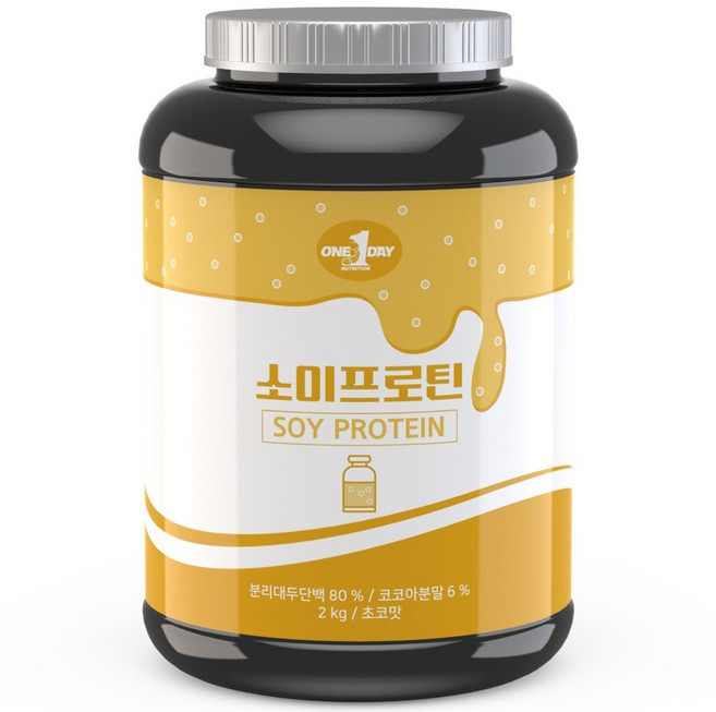 원데이뉴트리션 소이프로틴 단백질 쉐이크 초코맛, 2kg, 1개