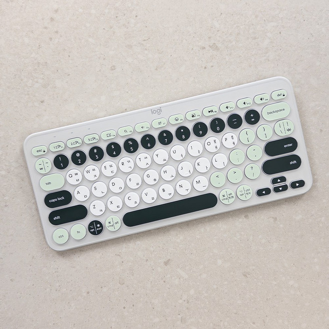 리나린 로지텍 K380S 전용 키스킨, 1개, 피스타치오