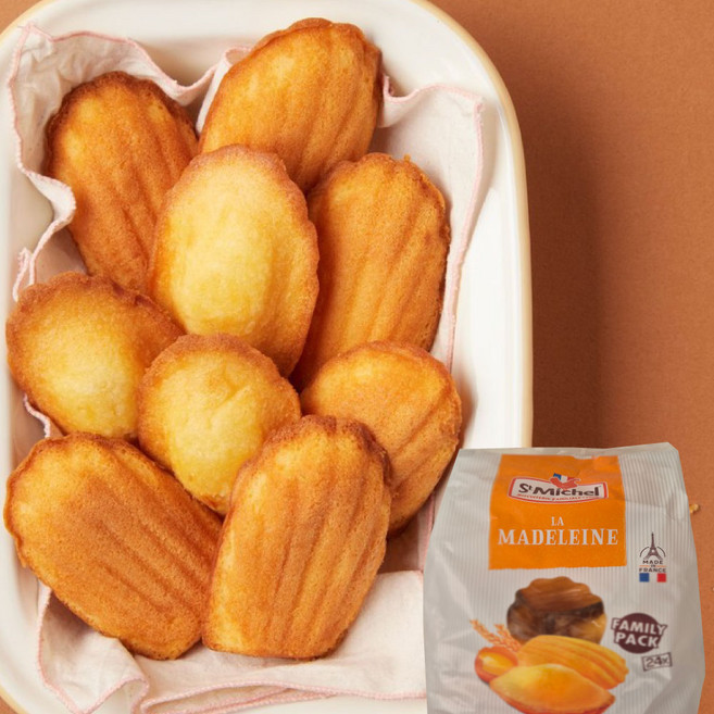 생미쉘 마들렌 프랑스빵 트레이더스 마들렌 + 미니 초코 크리스피 증정, 600g, 1개