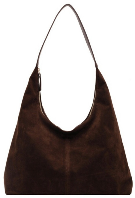 리치모리 스웨이드 숄더백