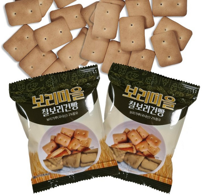 금풍제과 보리마을 찰보리 건빵, 30g, 20개