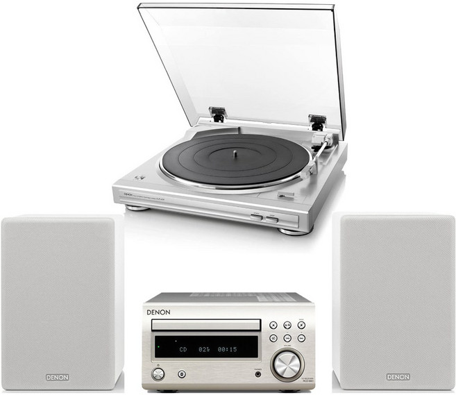 데논 RCD-M41+DP-29F+SC-N10 턴테이블 세트 (실버), 단품