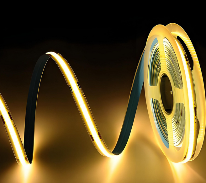 원그리드 USB COB LED 스트립 5m 잘라쓰는 줄조명 밝기조절, 1개, 전구색