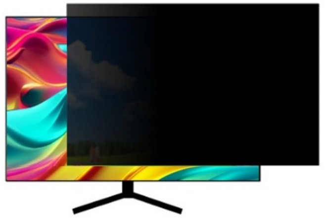 공이팩토리 모니터 정보 보안 정보 보호 필름 14인치~27인치, 27인치 (598*335mm), 1개, 일반형