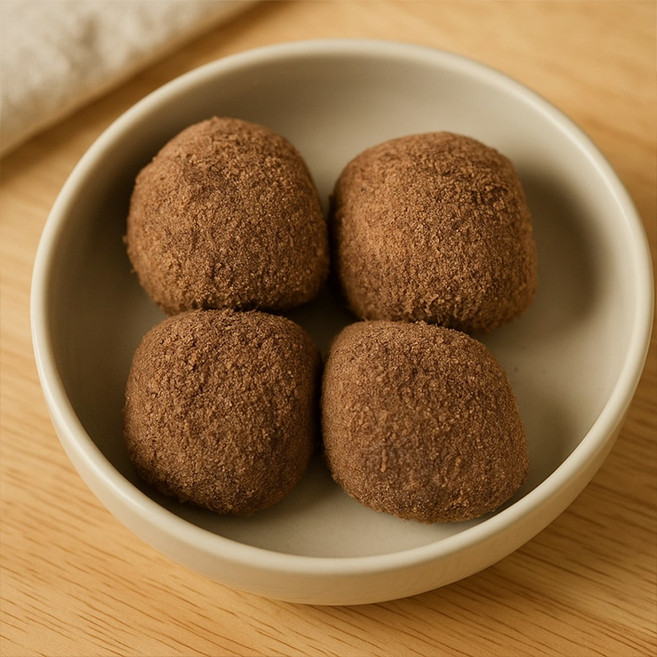 코코아 카스테라 찹쌀떡 15개입, 3개, 800g