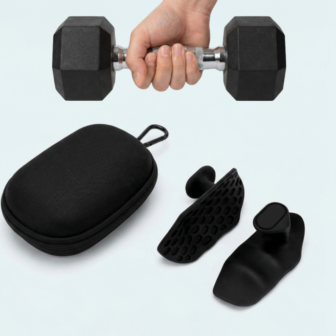 로멀리 굳은살방지 턱걸이 헬스장갑, 2개, 블랙