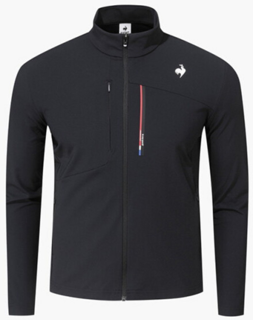 [르꼬끄 스포르티브] 르꼬끄 스포츠 애센셜 트리코트 본딩 트랙탑 QQ123EFT11-BLK0