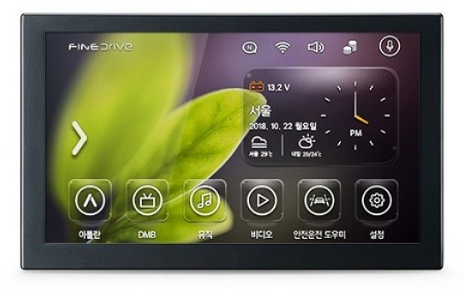 파인디지털 파인드라이브 네비게이션 BF700 New 매립형/8인치/32GB, 16GB