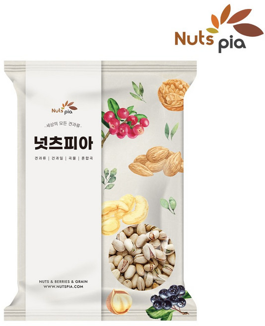 넛츠피아 구운 껍질 피스타치오, 1개