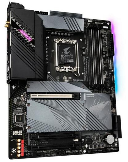 기가 바이트호환 Z690 AORUS ELITE AX DDR4 마더보드 지지대 i9-12900KF i7-12700KF i5-12600K CPU 칩셋 4xDDR4 1xHDMI