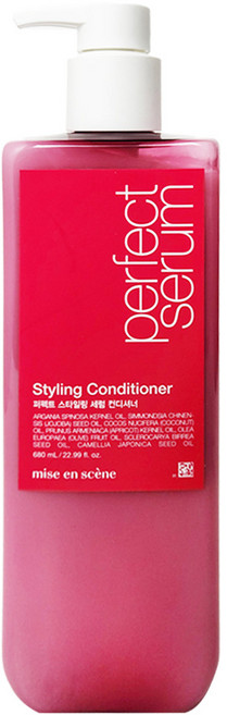 미쟝센 퍼펙트 스타일링 세럼 컨디셔너 680ml 손상모발케어