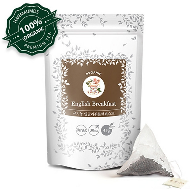 아레스 캐모마일 티백, 잉글리시브랙퍼스트, 30개입, 1.5g, 1개