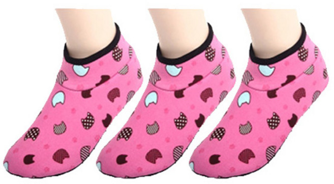 양말나라 크로바 요술버선 카바 3켤레 /겨울 논슬립 보온 기모 방한양말