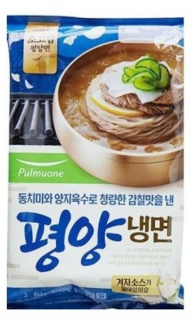 풀무원 평양 물냉면 2인 846g X 4봉, 4개