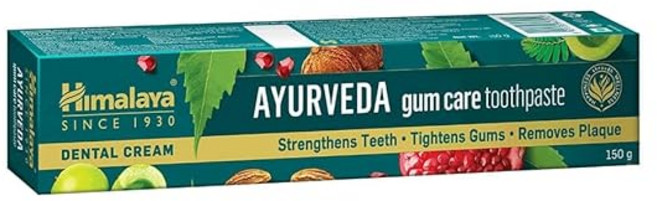 Himlaya Ayurveda Gum Care Toothpaste 150G | Reduces Gum Bleeding | Fights Bad Breath | With 13 Ayur, 6개