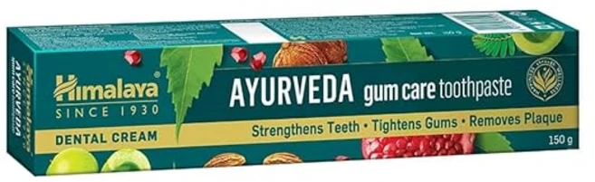 Himlaya Ayurveda Gum Care Toothpaste 150G | Reduces Gum Bleeding | Fights Bad Breath | With 13 Ayur, 2개 - 쿠팡