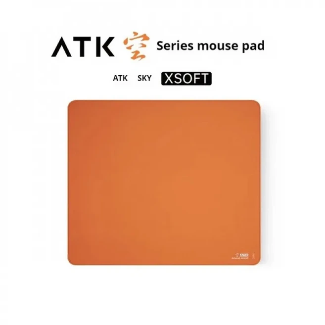 ATK 마우스 패드 Kong 시리즈 XSOFT Esports 4mm 미끄럼 방지 데스크탑 기어 컴퓨터 게임 액세서리 오렌지, 02 30x300x4mm, 01 ATK SKY Orange