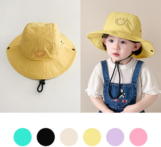 아기여름모자 버킷햇 햇빛가리개 챙모자