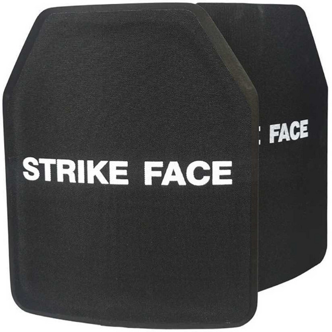 방탄판 방탄조끼 군용 플레이트 군사 서바이벌 전술, 1개, GA3급 세라믹판(1.98Kg)