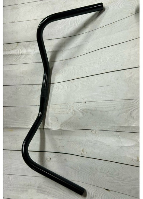 TTH 火雞 PROMAX 鋁合金陽極黑 人體工學 車手把 淑女車把 25.4mm 彎把 W580mm, 1個