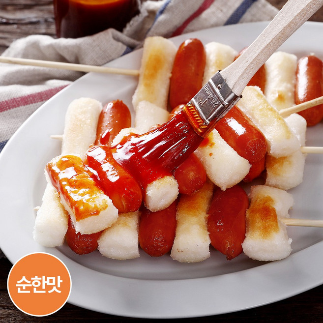 소떡 소스 순한맛 2kg 대용량 달콤새콤 떡꼬치 강정 활용, 1개